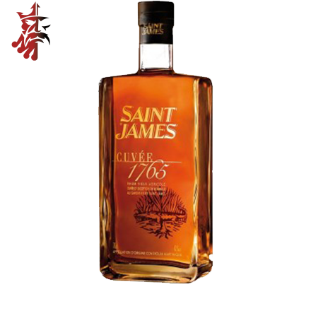 Image illustrant le produit Saint James Cuvée 1765, un produit de qualité qui fait partie des Rhums